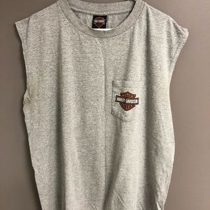 Harley Davidson tank.